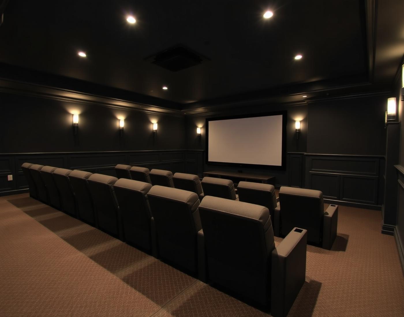 Basement Home Theater