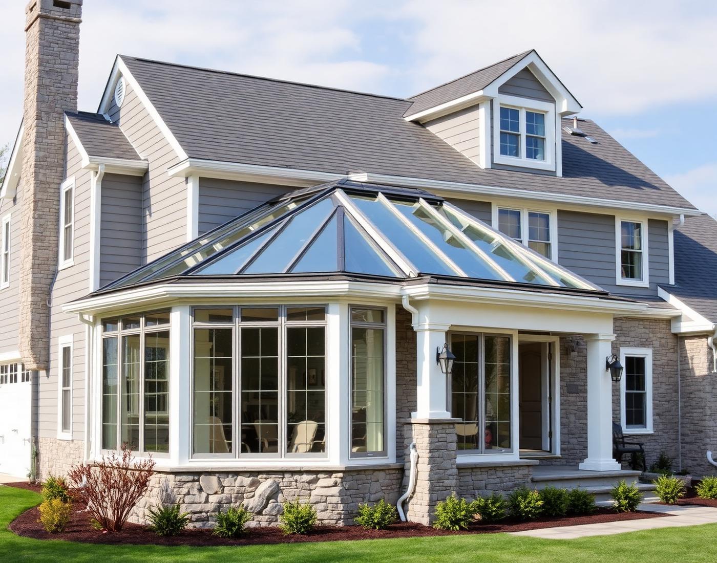 Renovated home addition
